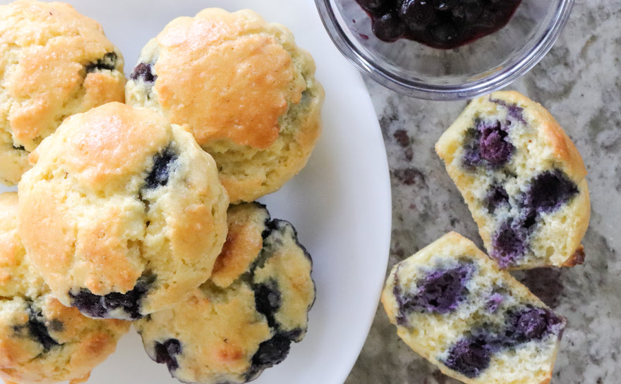 Good Dee's Blueberry Muffins