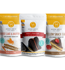 Three Cakes Keto Bundle - Gluten Free and No Added Sugar