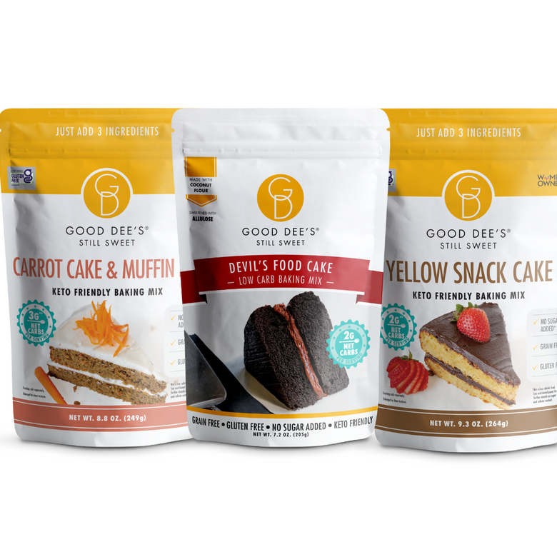 Three Cakes Keto Bundle - Gluten Free and No Added Sugar