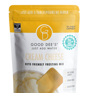 Just Add Water Cream Cheese Keto Frosting - Gluten Free and No Added Sugar