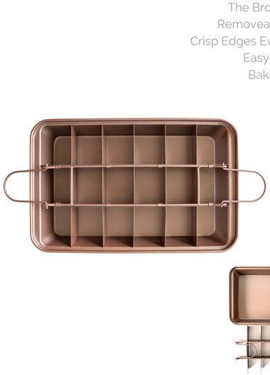 Non Stick Brownie Baking Pan Set