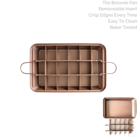 Non Stick Brownie Baking Pan Set