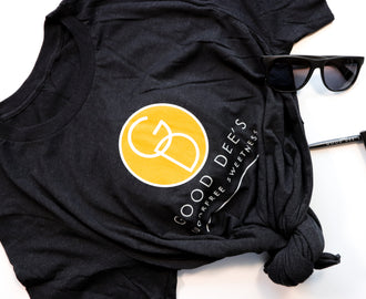 Good Dee's Classic T-Shirt (Black & Gold)