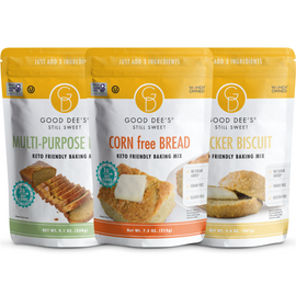 Bread Bundle - Gluten Free, No Sugar Added - 1 Multi-Purpose Bread Mix, 1 Corn Free Bread Mix, 1 Cracker Biscuit Mix